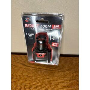 Flipo Radius Zoom Clip-On COB LED Cap Light new sealed